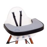 Trona Evolutiva Evolu Transparente y Nogal  de Childhome 