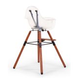 Trona Evolutiva Evolu Transparente y Nogal  de Childhome 