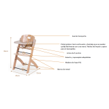 Trona Evolutiva Evosit color natural caracteristicas