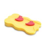 Cojín antideslizante de espuma para Bañar al bebé-Amarillo - imagen 2