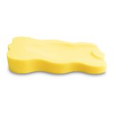 Cojín antideslizante de espuma para Bañar al bebé color amarillo