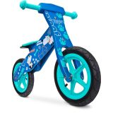 Bicicleta de madera para Niños Zap en color Azul diseño Perritos - imagen 10