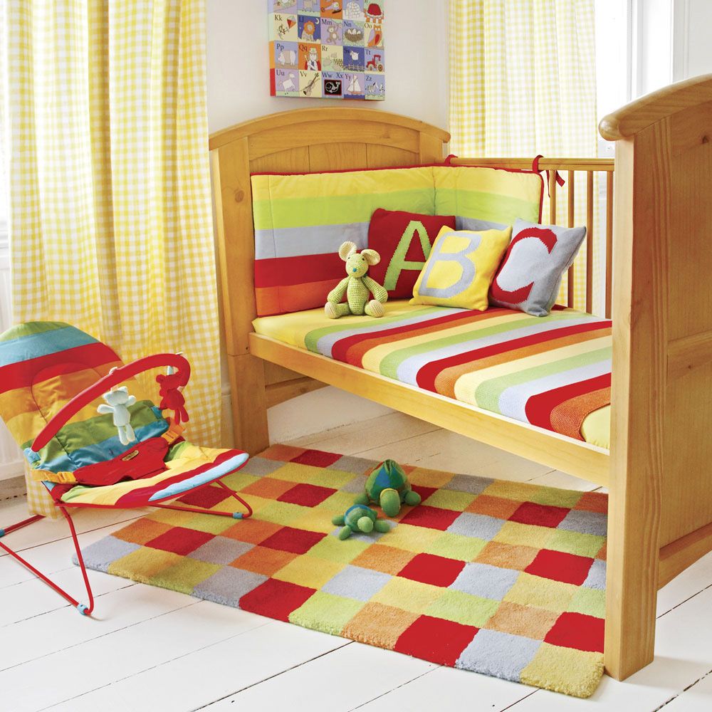 Alfombra Habitación Infantil de Cuadros - Shopmami