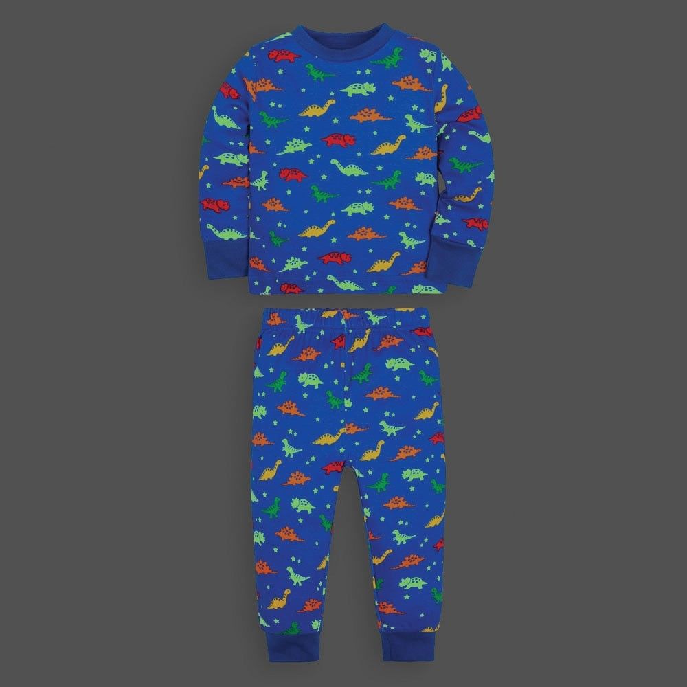 Little Jupiter Pijamas para niños - Brilla en la oscuridad - Dinosaurio -  Astronauta espacial - Tiburón - Pijamas de Navidad para niños y niñas