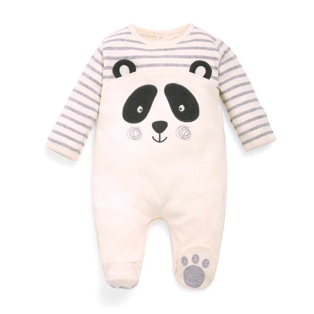 Noveno sobras Cargado Pijama y Gorrito para Bebé Panda - 2 Piezas - Shopmami