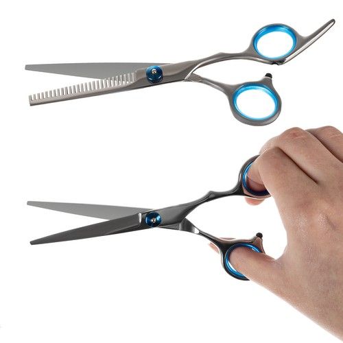 Professional Hair Cutting Scissors Kit Haircut Barber Scissors Hair Cutting  & Thinning Shears Set, tijeras de peluqueria profesional, tijeras para
