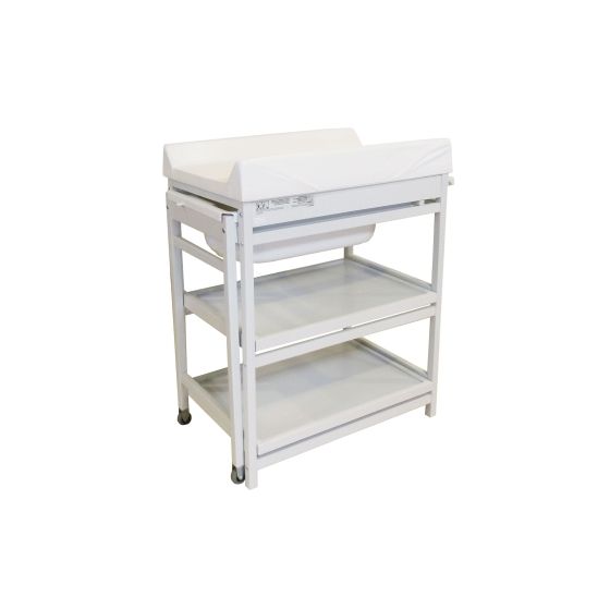 Mueble de Baño Cambiador con Bañera Quax Confort - Color Blanco