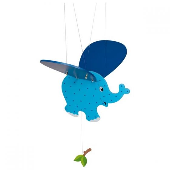 Animal móvil de elefante para bebé, de Goki