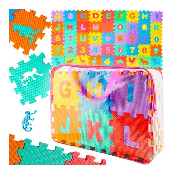 Alfombra de juegos de Espuma Puzzle 131 x 117 cm