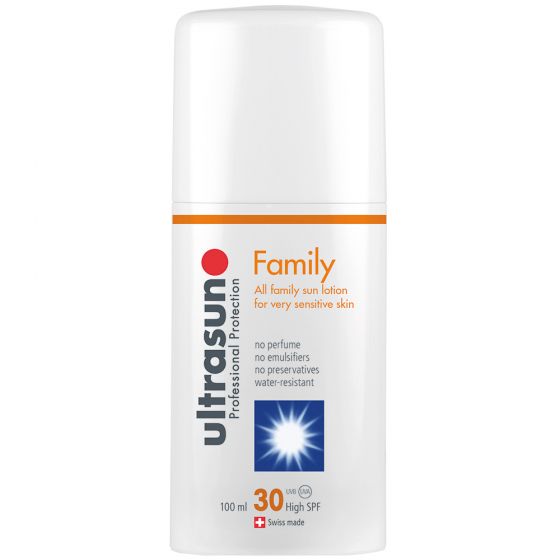 Protector Solar Ultrasun Factor 30+. Especial Familia