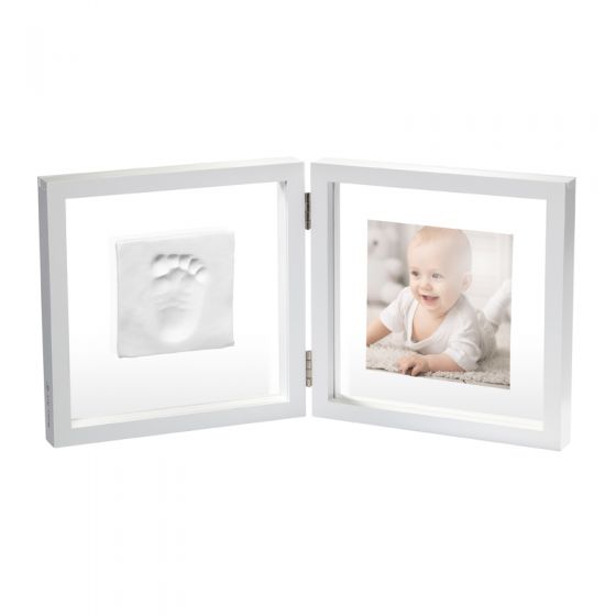 Baby Art Marco de fotos con Fondo Transparente y Espacio para 1 huella