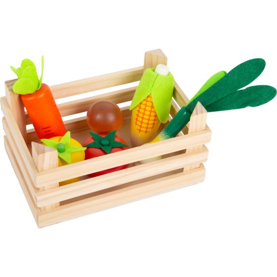 Caja con Verduras para las tiendas de juguete