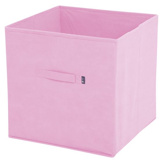 Caja Plegable de Tela en color Rosa