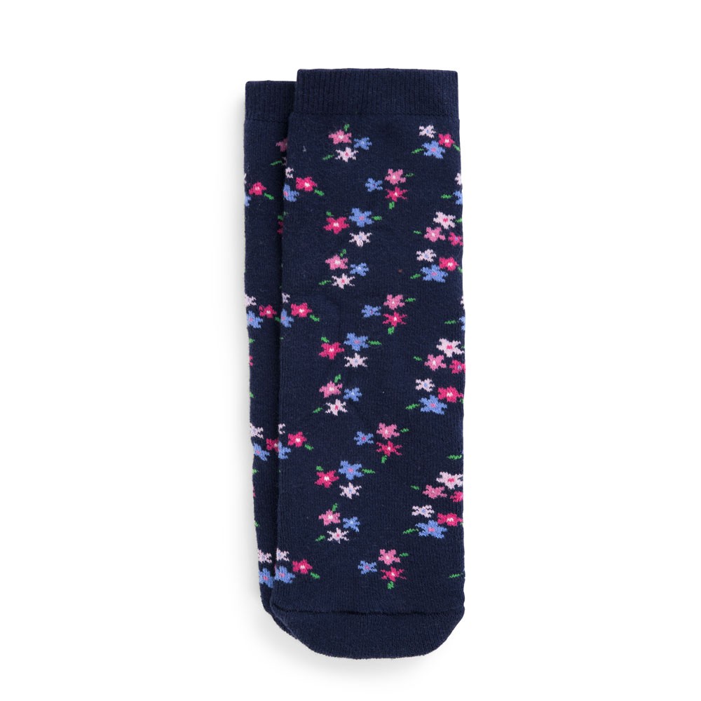 Calcetines para Botas de Niño Navy Floral - Shopmami