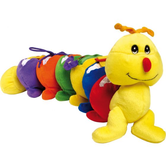 Ciempiés de peluche