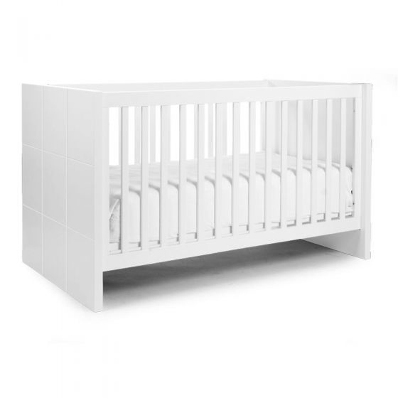 Cuna Cama 70x140 cm Quadro White - Childhome