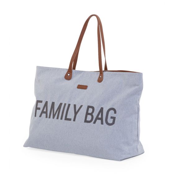 Family Bag Nursery Bag - Canvas - Grey