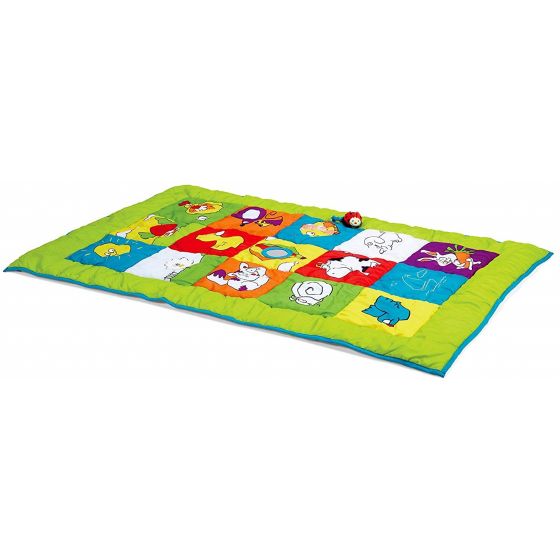 Edushape , alfombra de juegos de doble Cara para Bebés