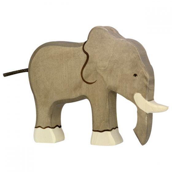 Figura de madera Elefante Holztiger