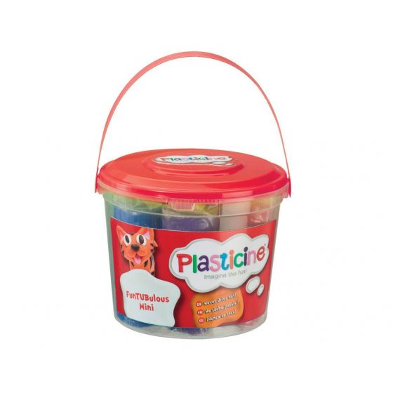 FunTUBulous Mini cubo con Plastilina - Plasticine