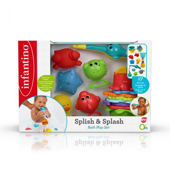 Set Juguetes de Baño Splish & Splash - Infantino