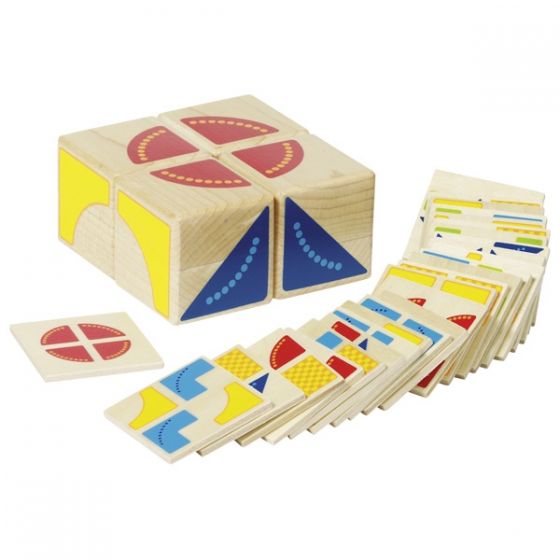 Juego de puzzle Kubus multicolor , Goki