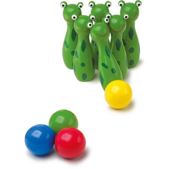 juego de bolos rana