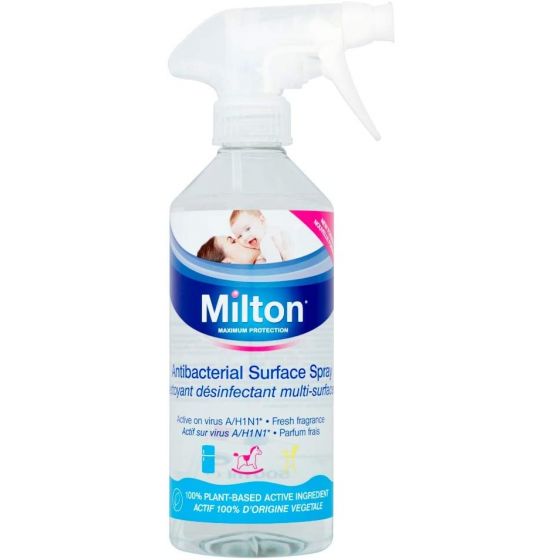 milton gel antibacteriano limpiador superficies