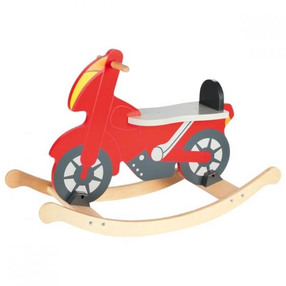 Moto balancín de madera Goki