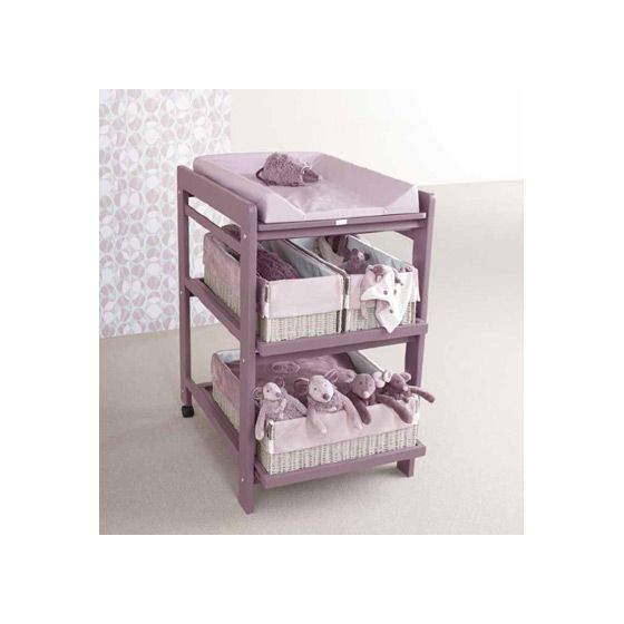 Mueble Cambiador para Bebés Quax Comfort en color Lavanda