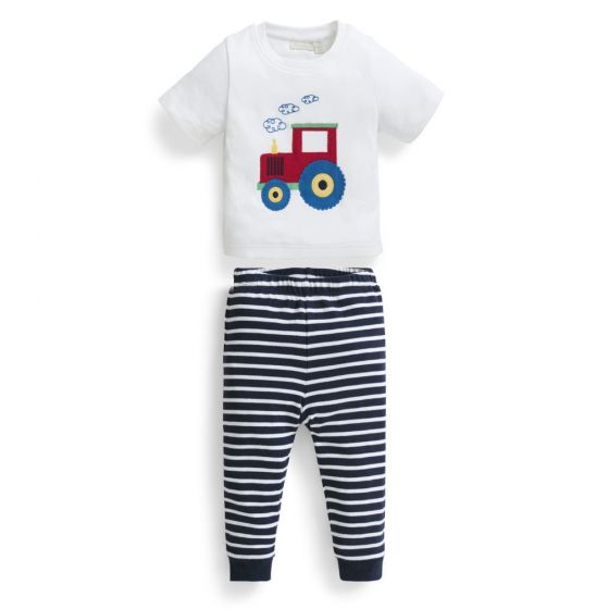 Pijama Corto para Niños Tractor