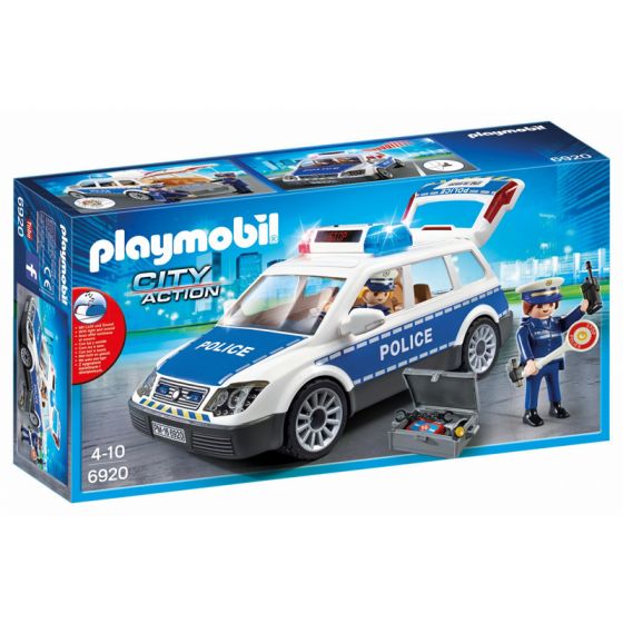 Playmobil Coche de Policía con Luces y Sonido
