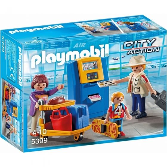 Playmobil Familia en el Check In 