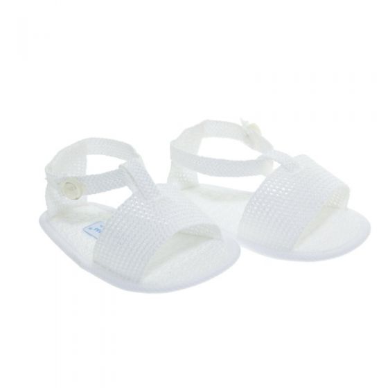 Sandalias blancas para bebé de Verano Modelo 136 