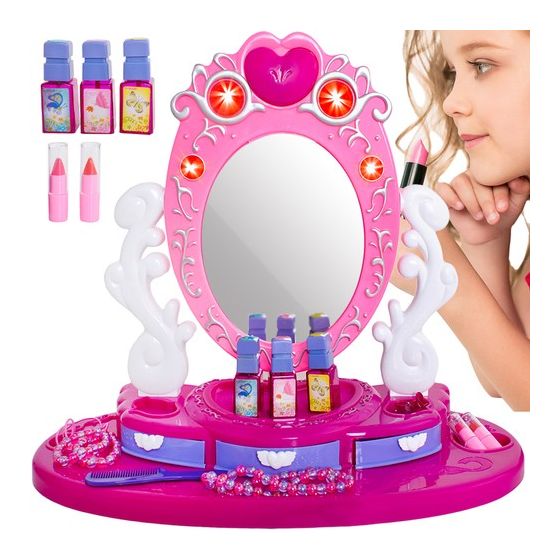 Tocador para niñas con 1 espejo