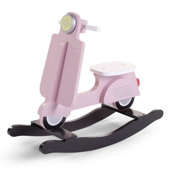 Vespa Balancín Scooter Rosa Childhome