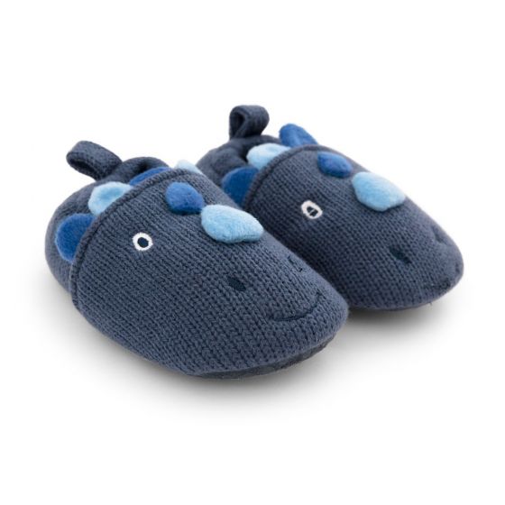 Zapatillas de Casa para Niño Dinosaurio Azul 
