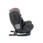 Silla de Coche Kikkaboo 4 Fix marron Grupo 0+/1/2/3 Doble Isofix , Kikkaboo