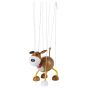Marioneta de hilos de perro de madera, de Goki