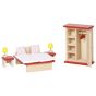 Set de muebles de dormitorio para casa de muñecas, de Goki2