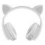 Auriculares inalámbricos con orejas de gato - Blanco