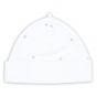 Gorrito para Bebé Unisex en color blanco bordado