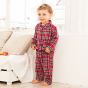 Pijama para Niño de Cuadros rojos