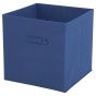 Caja Plegable de Tela en color azul