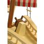 Barco Pirata de madera - Legler - 83 x 49 x 70 cm