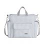 BOLSO MATERNAL PACK WINDSORD gris 16x43x37 CM