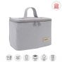Bolso Vanity Luxy Gris - Cambrass