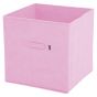 Caja Plegable de Tela en color Rosa