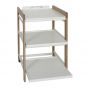 Mueble cambiador blanco natural Comfort Quax