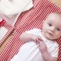 Cambiador de Pañales para Bebés en color rojo